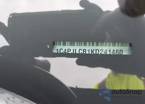 2019 Jeep Cherokee Latitude Fwd из США, поврежденный, VIN 1C4PJLCB1KD241460